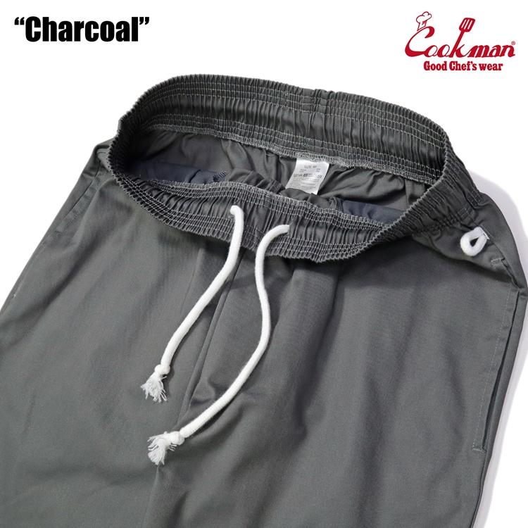 COOKMAN（クックマン） Chef Pants Chacoal シェフパンツ チャコール
