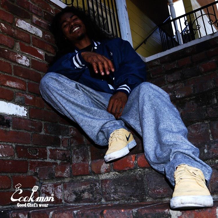 COOKMAN（クックマン） Chef Pants Milk Tweed Gray シェフパンツ