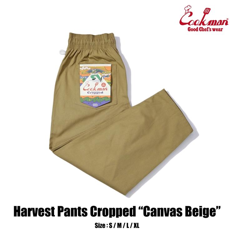 COOKMAN（クックマン） Harvest Pants Cropped Canvas Beige