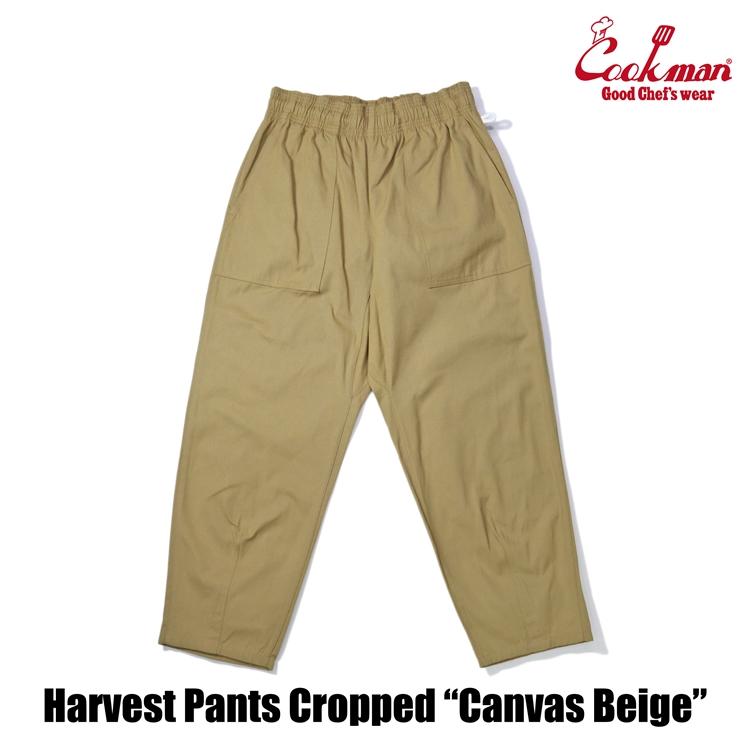 COOKMAN（クックマン） Harvest Pants Cropped Canvas Beige