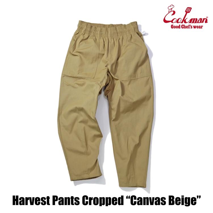 COOKMAN（クックマン） Harvest Pants Cropped Canvas Beige