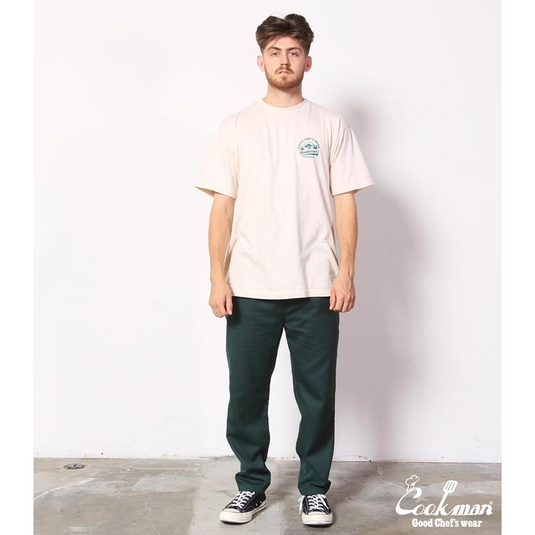 COOKMAN（クックマン） Chef Pants Dark Green シェフパンツ ダーク
