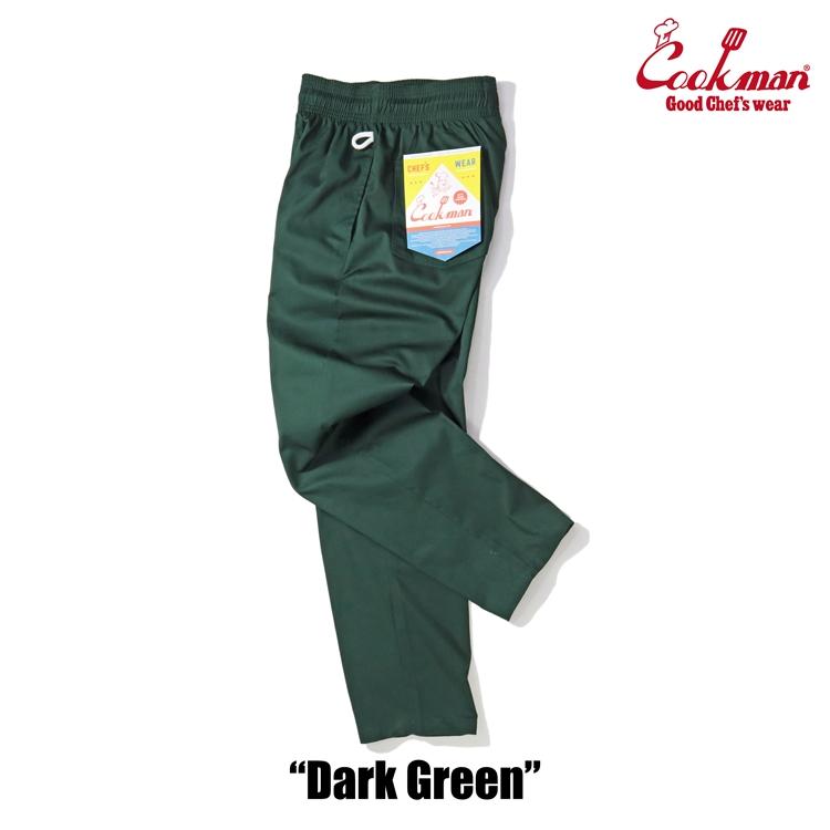 COOKMAN（クックマン） Chef Pants Dark Green シェフパンツ ダーク