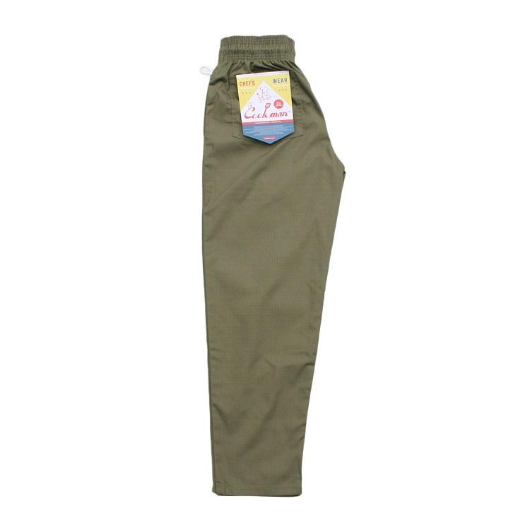 COOKMAN（クックマン） シェフパンツ Chef Pants Ripstop Olive