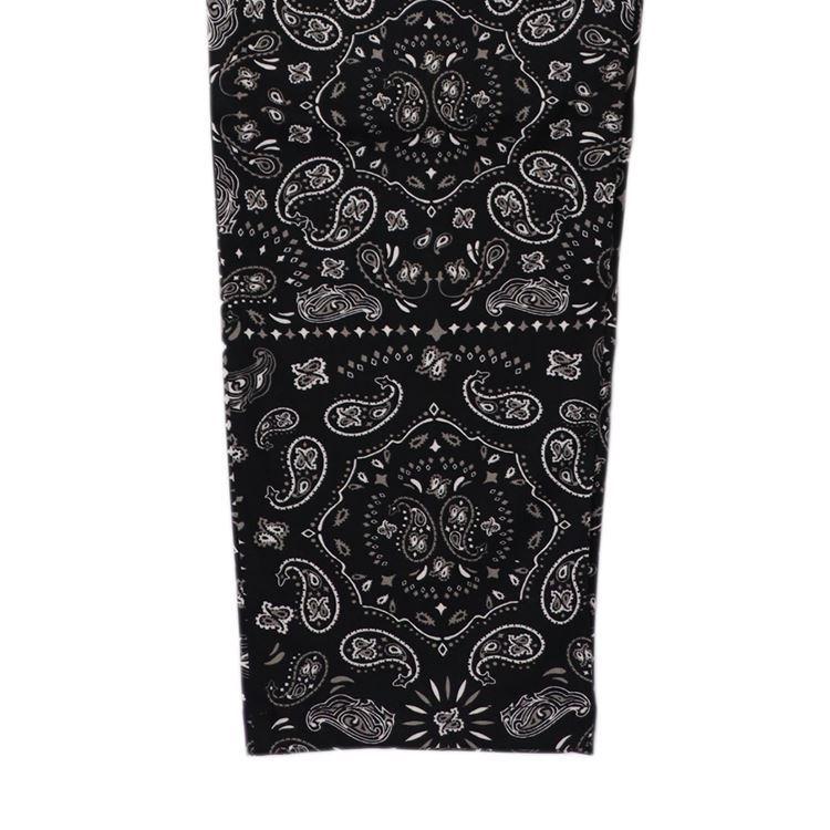 COOKMAN（クックマン） Waiter's Pants Paisley Black ウェイター