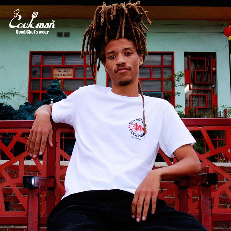 COOKMAN（クックマン） Chili Dragon T-shirts チリ ドラゴン Tシャツ