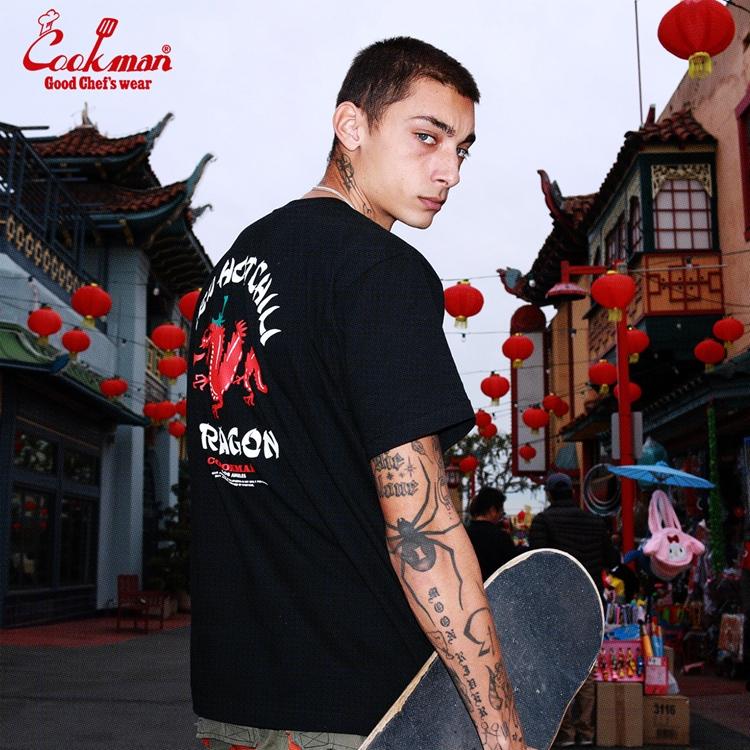 COOKMAN クックマン Chili Dragon T-shirts チリ ドラゴン Tシャツ 231-41029 ユニセックス｜motobluez-store｜15