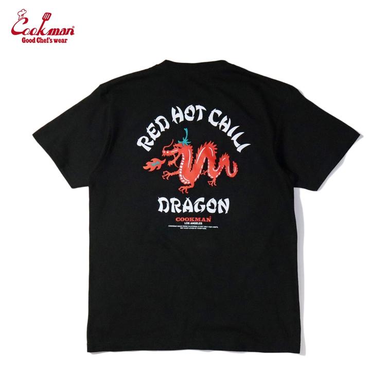 COOKMAN（クックマン） Chili Dragon T-shirts チリ ドラゴン Tシャツ
