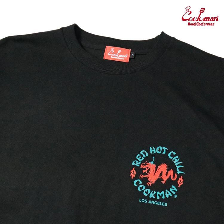 COOKMAN クックマン Chili Dragon T-shirts チリ ドラゴン Tシャツ 231-41029 ユニセックス｜motobluez-store｜04