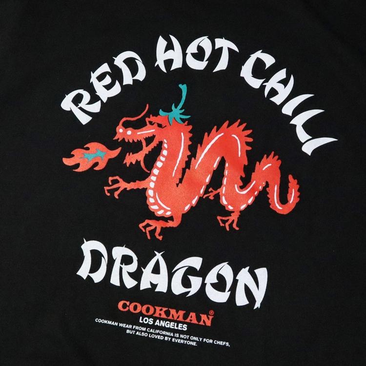 COOKMAN クックマン Chili Dragon T-shirts チリ ドラゴン Tシャツ 231-41029 ユニセックス｜motobluez-store｜05