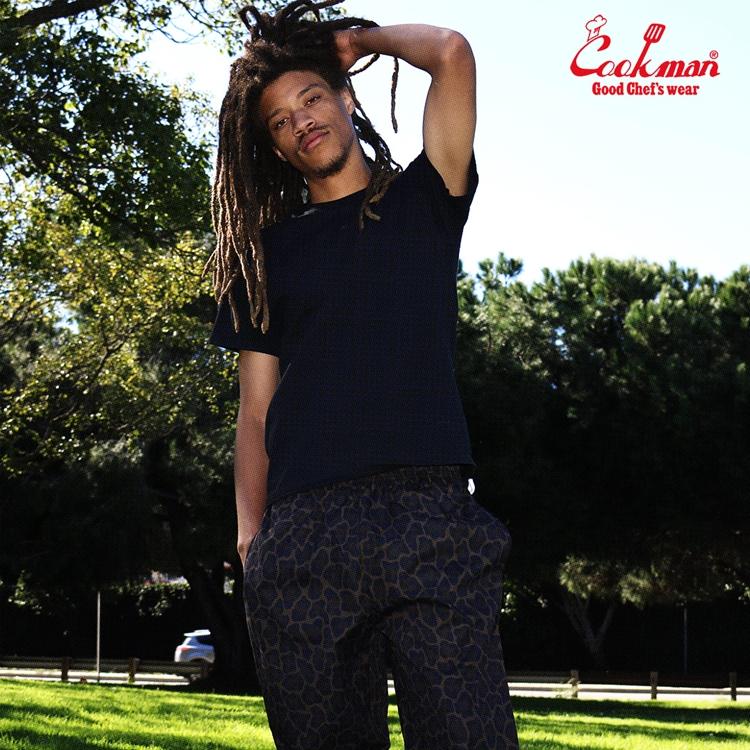 COOKMAN（クックマン） Chef Pants Black Jaguar シェフパンツ