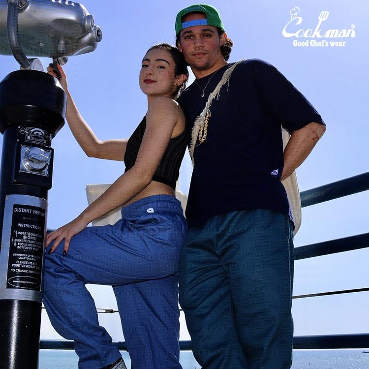 COOKMAN（クックマン） Chef Pants Air Force Blue シェフパンツ エア