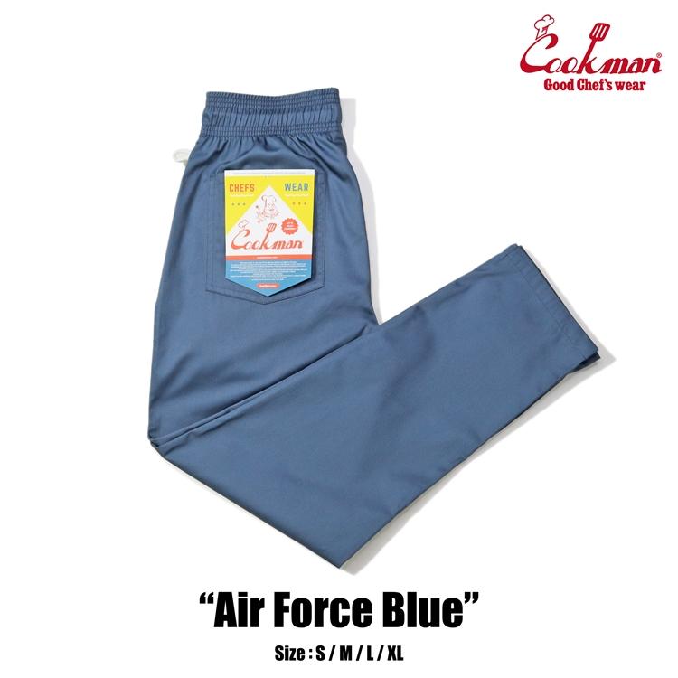 COOKMAN クックマン Chef Pants Air Force Blue シェフパンツ COOKMAN クックマン Chef Pants Air Force Blue シェフパンツ