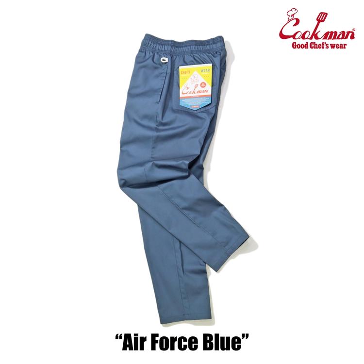 COOKMAN（クックマン） Chef Pants Air Force Blue シェフパンツ エア