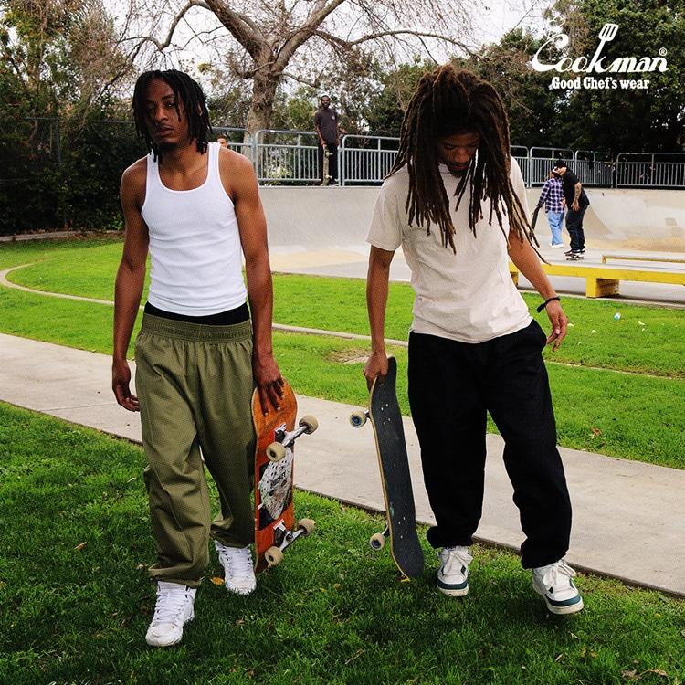 COOKMAN（クックマン） Chef Pants Sausage Style Herb シェフパンツ