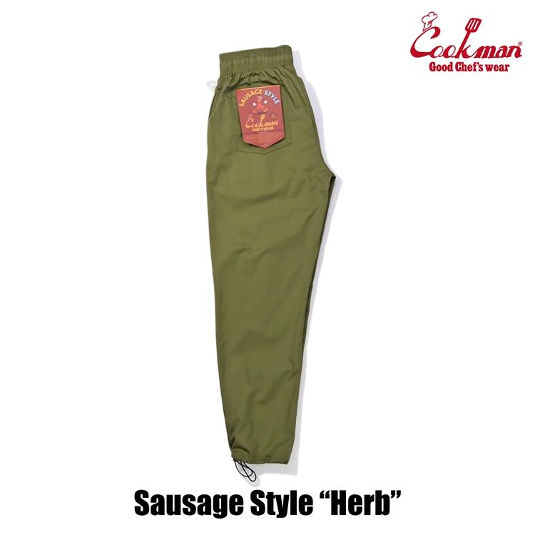 COOKMAN（クックマン） Chef Pants Sausage Style Herb シェフパンツ