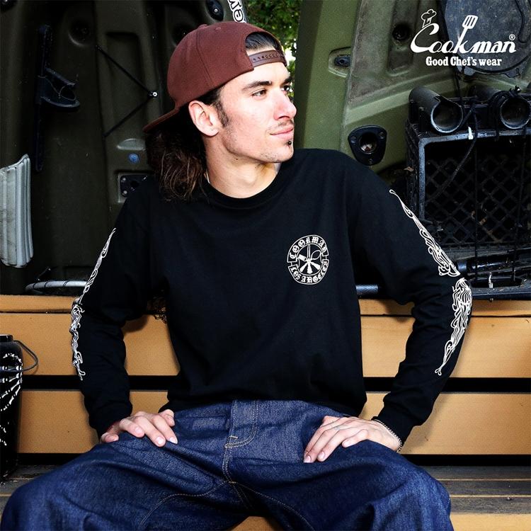 COOKMAN（クックマン） クックマンロングスリーブ Tシャツ Cutlery