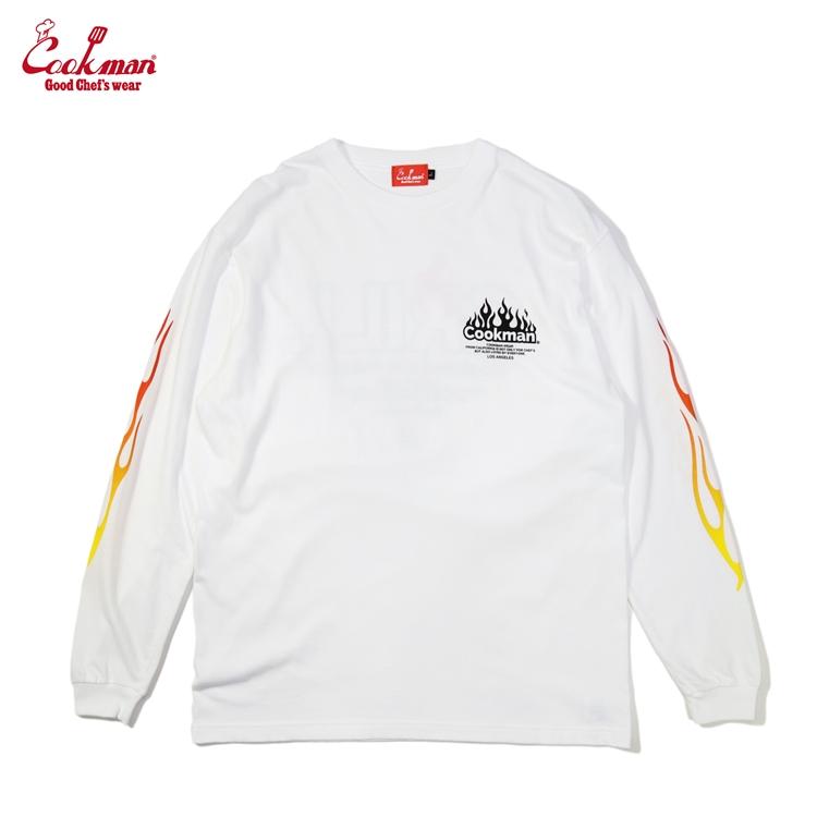 COOKMAN（クックマン） クックマンロングスリーブ Tシャツ Grill