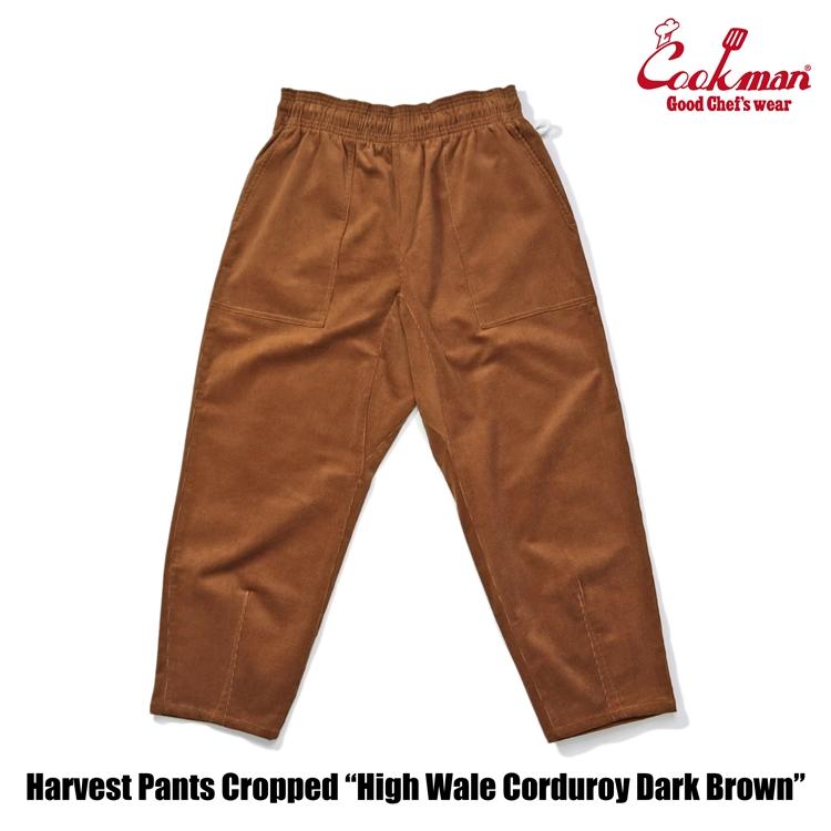 COOKMAN クックマン Harvest Pants Cropped High Wale Corduroy COOKMAN クックマン Harvest Pants Cropped High Wale Corduroy