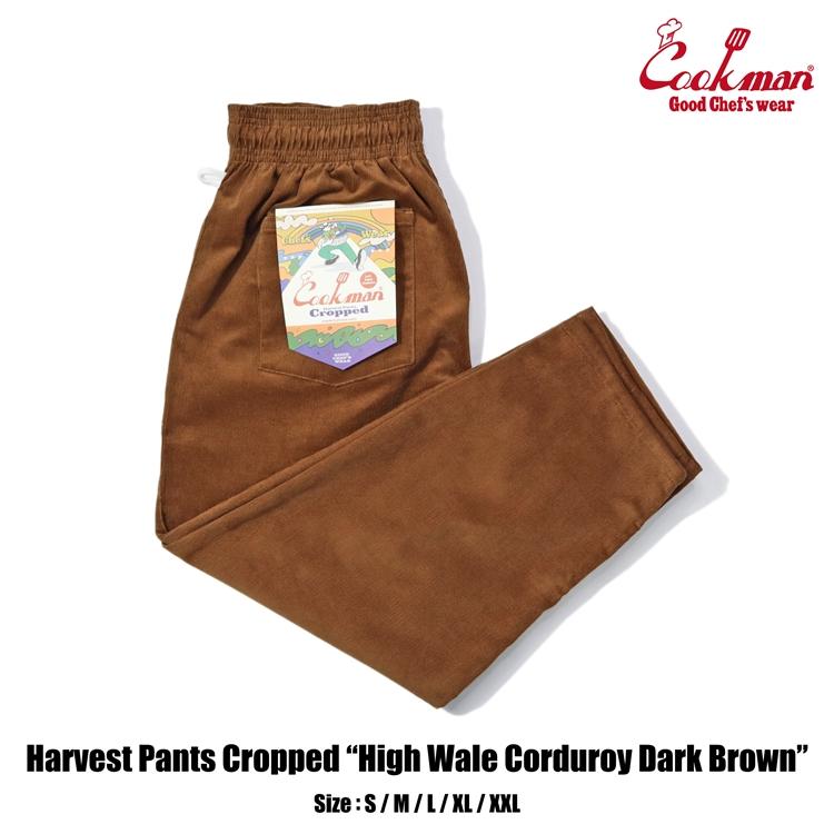 COOKMAN クックマン Harvest Pants Cropped High Wale Corduroy COOKMAN クックマン Harvest Pants Cropped High Wale Corduroy