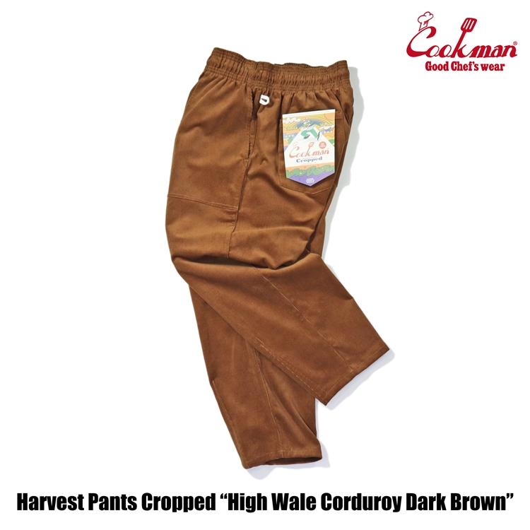COOKMAN クックマン Harvest Pants Cropped High Wale Corduroy COOKMAN クックマン Harvest Pants Cropped High Wale Corduroy