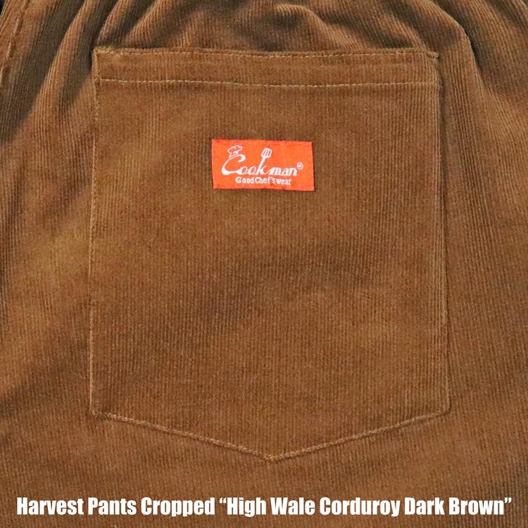 COOKMAN（クックマン） Harvest Pants Cropped High Wale Corduroy