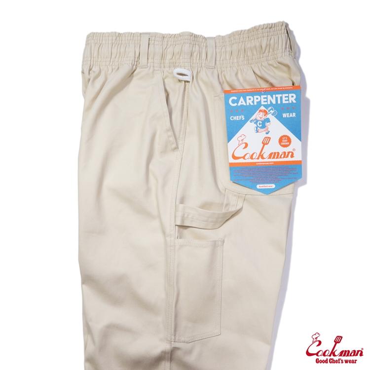 COOKMAN（クックマン） Carpenter's Pants Cream カーペンターパンツ
