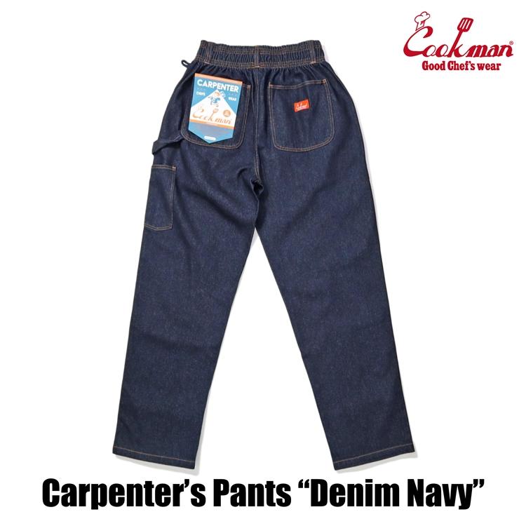COOKMAN（クックマン） Carpenter's Pants Denim Navy カーペンターズ