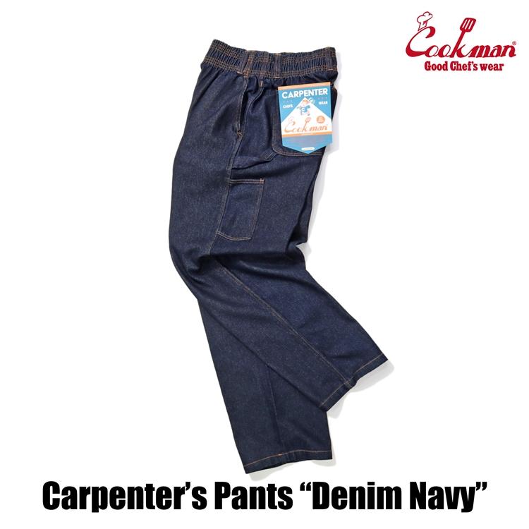COOKMAN（クックマン） Carpenter's Pants Denim Navy カーペンターズ