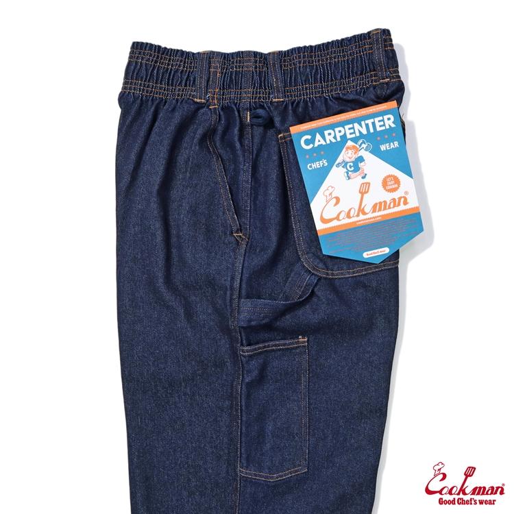 COOKMAN（クックマン） Carpenter's Pants Denim Navy カーペンターズ
