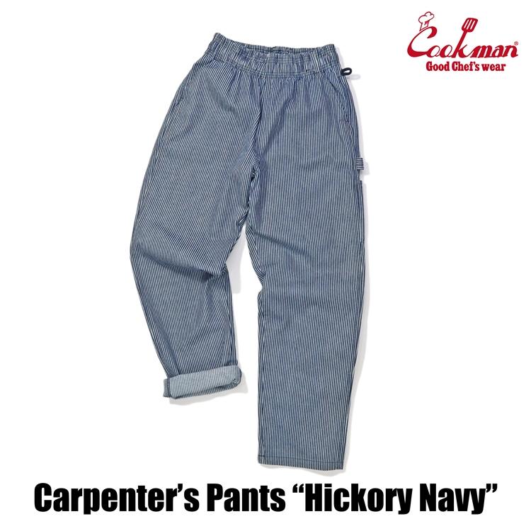 COOKMAN（クックマン） Carpenter's Pants Hickory Navy