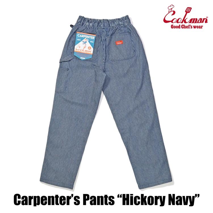 COOKMAN（クックマン） Carpenter's Pants Hickory Navy