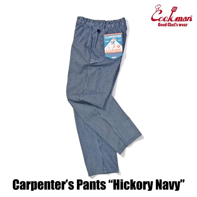 COOKMAN（クックマン） Carpenter's Pants Hickory Navy