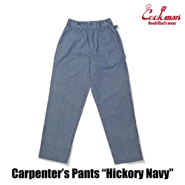 COOKMAN（クックマン） Carpenter's Pants Hickory Navy