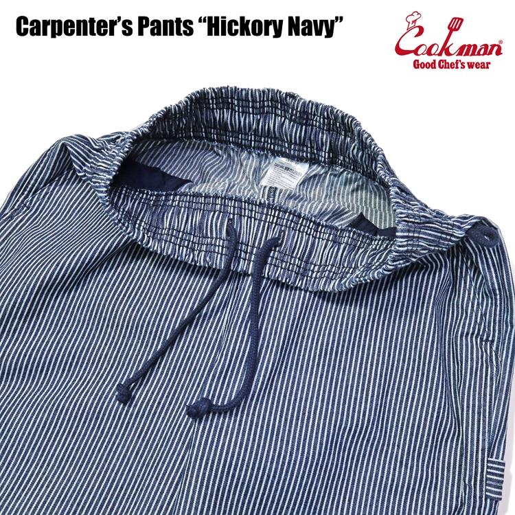 COOKMAN（クックマン） Carpenter's Pants Hickory Navy
