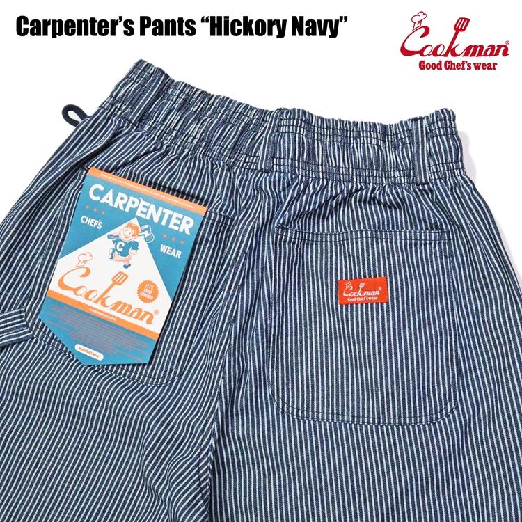 COOKMAN（クックマン） Carpenter's Pants Hickory Navy