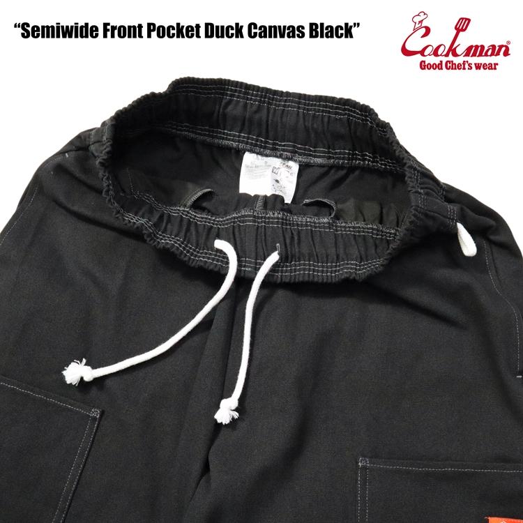 COOKMAN（クックマン） Chef Pants Semiwide Front Pocket Duck Canvas