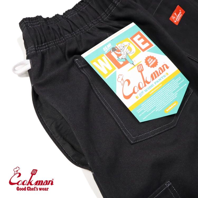 COOKMAN（クックマン） Chef Pants Semiwide Front Pocket Duck Canvas