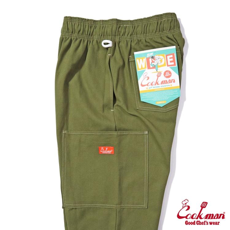 COOKMAN（クックマン） Chef Pants Semiwide Front Pocket Duck Canvas