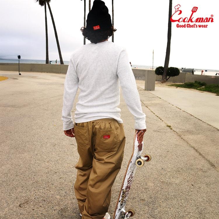 COOKMAN（クックマン） Chef Pants Semiwide Peanuts シェフパンツ