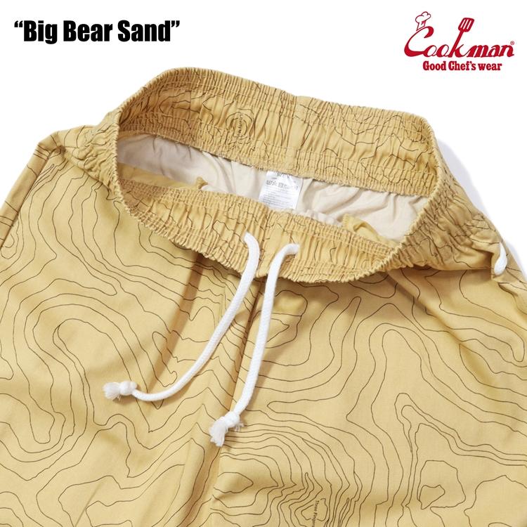 COOKMAN（クックマン） Chef Pants Big Bear Sand シェフパンツ