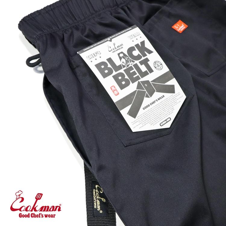 COOKMAN（クックマン） クックマンChef Pants Semiwide Black Belt