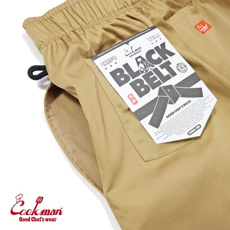 COOKMAN クックマンChef Pants Semiwide Black Belt Peanuts COOKMAN クックマンChef Pants Semiwide Black Belt Peanuts