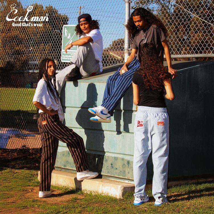 COOKMAN クックマン Chef Pants Semiwide Memphis Red Sox