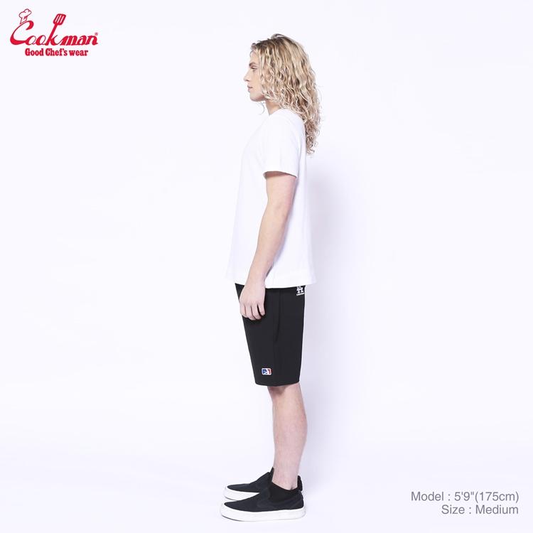 COOKMAN（クックマン） Chef Pants Short Light Chef Hat LA Black