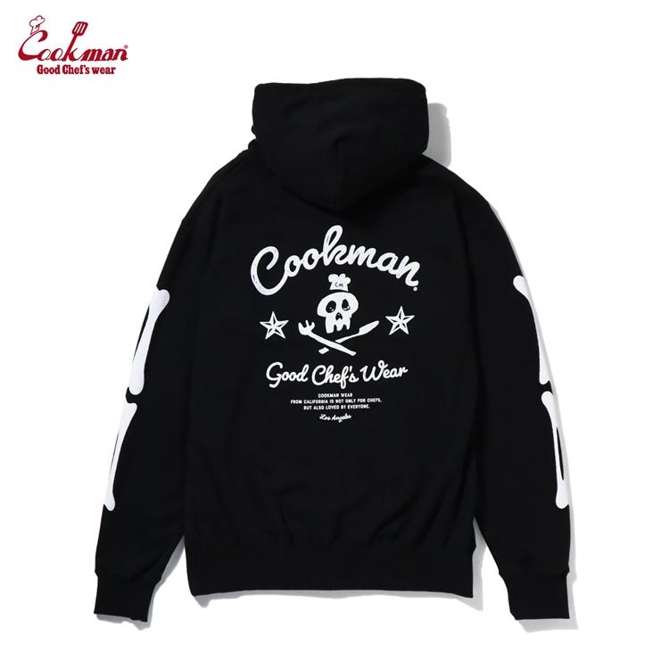 COOKMAN（クックマン） Zip Hoodie Skull ジップ フーディー スカル