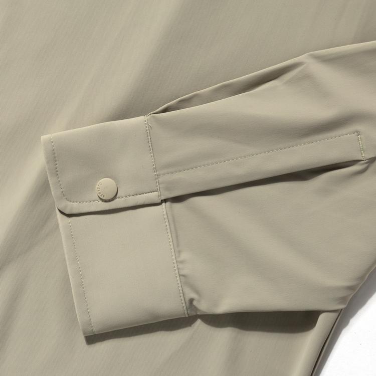 COOKMAN（クックマン） Work Shirts Long Sleeve Beige ワークシャツ