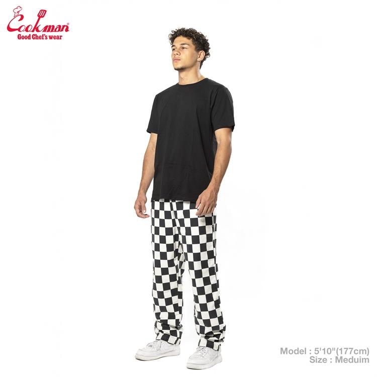 COOKMAN（クックマン） Chef Pants Semiwide 11oz Washed Duck Canvas