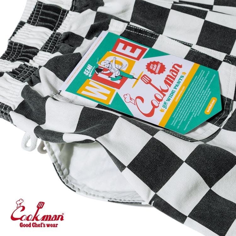 COOKMAN（クックマン） Chef Pants Semiwide 11oz Washed Duck Canvas