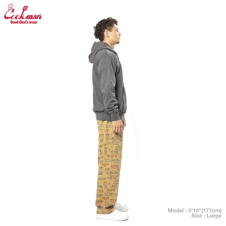 COOKMAN（クックマン） Chef Pants Semiwide 11oz Washed Duck Canvas